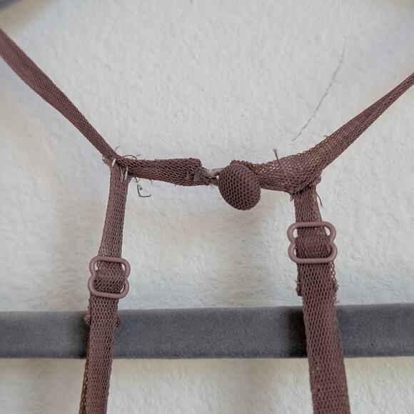 ASOS Pinny Extreme Tulle Mesh A-line Purple Midi Sleeveless Dress, size 6 - Picture 6 of 12